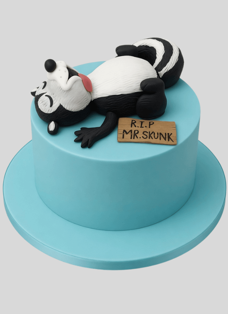 Enthralling Skunk Cake
