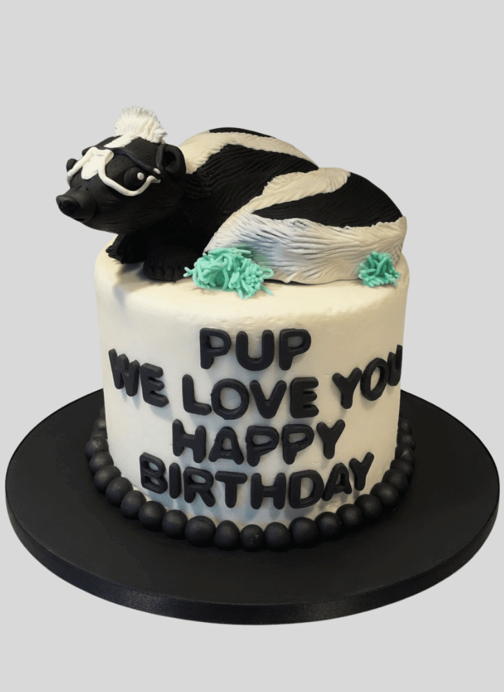 Enticing Skunk Cake