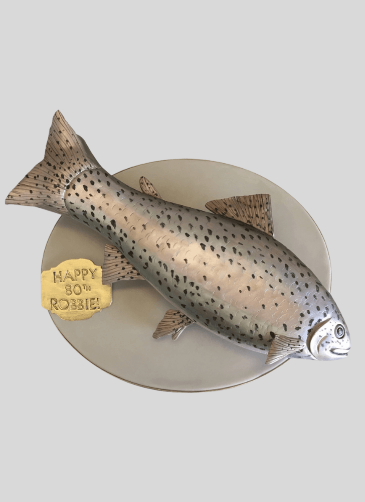 Admirable Trout Cake Design