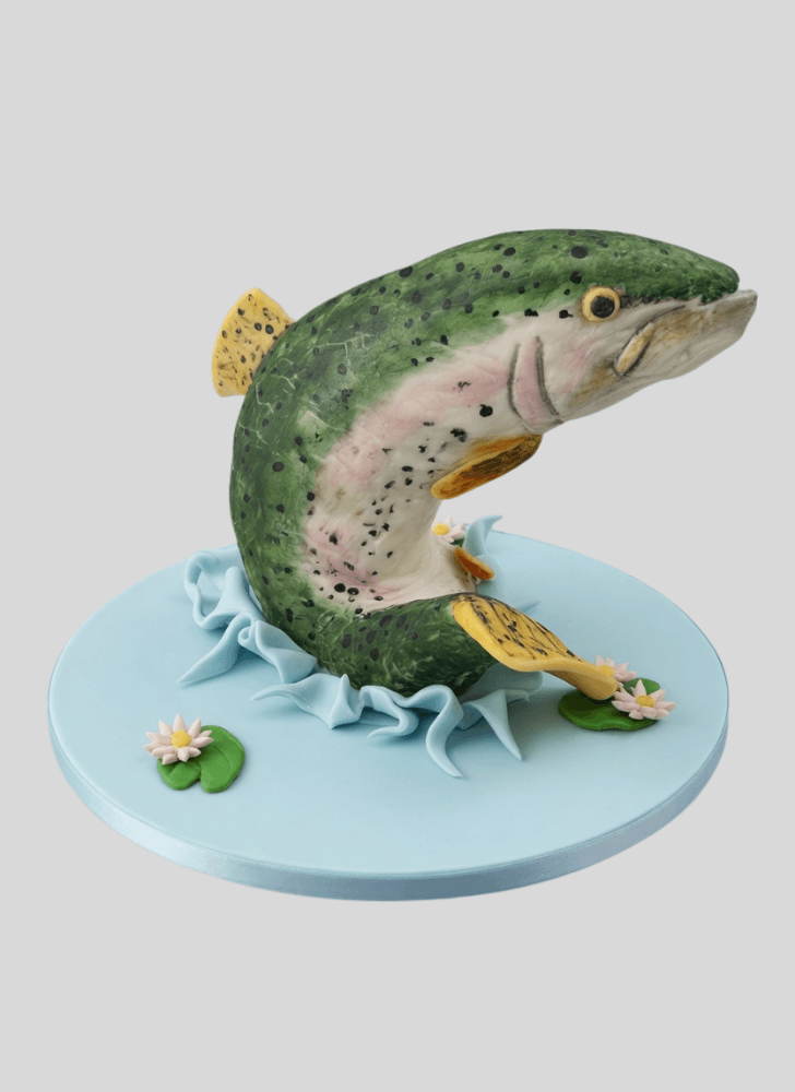 Cute Trout Cake
