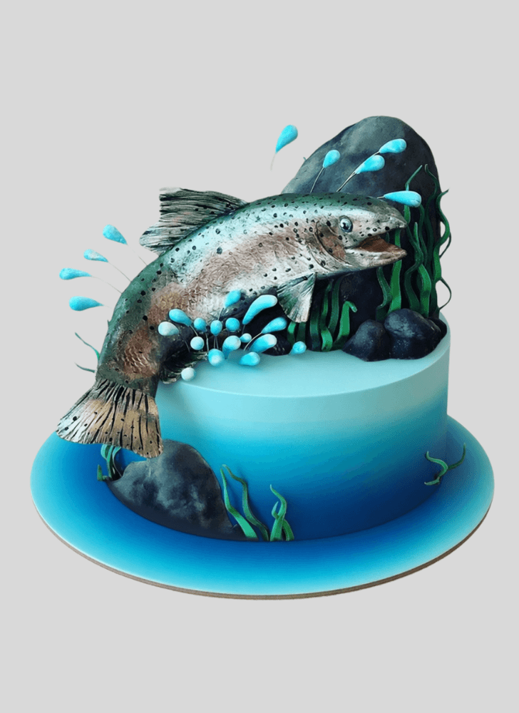 Fetching Trout Cake