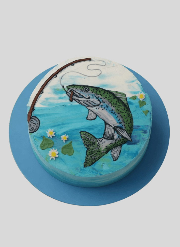 Magnetic Trout Cake