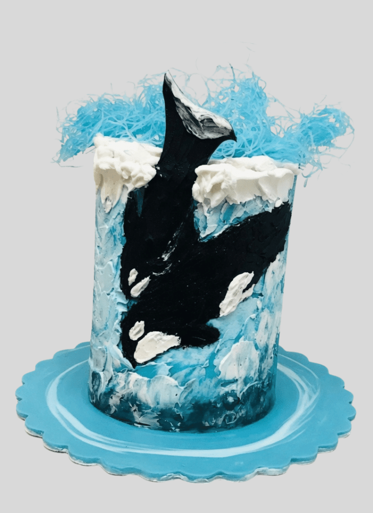 Admirable Whale Cake Design