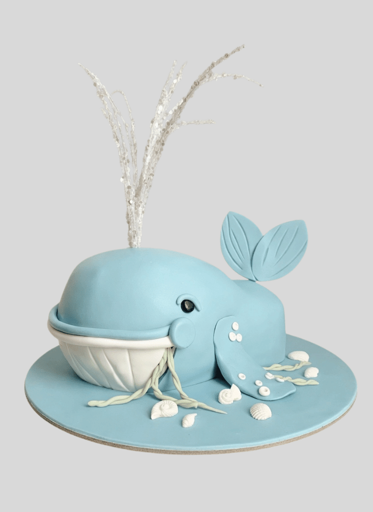 Classy Whale Cake