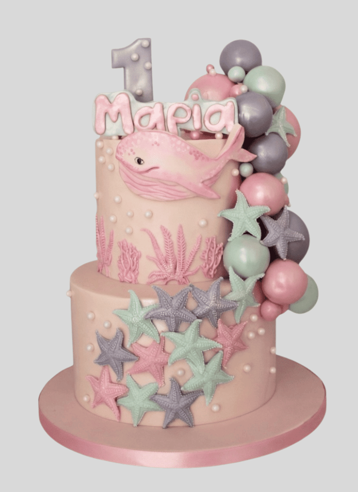 Delicate Whale Cake