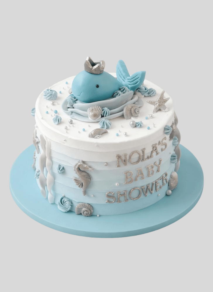 Delightful Whale Cake