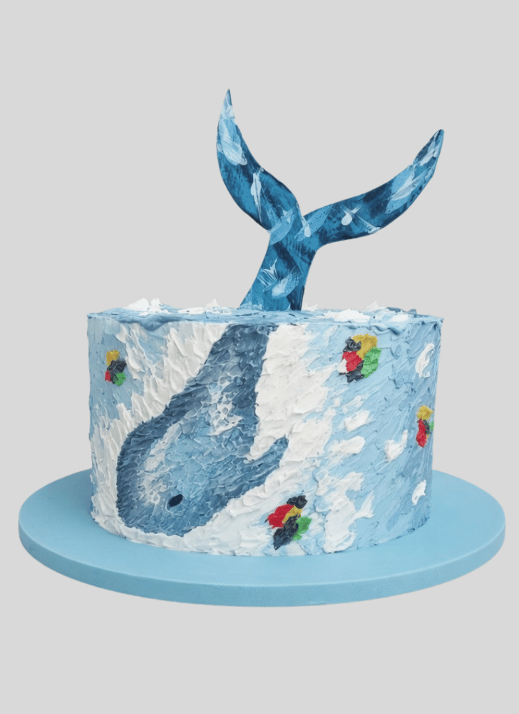 Enthralling Whale Cake