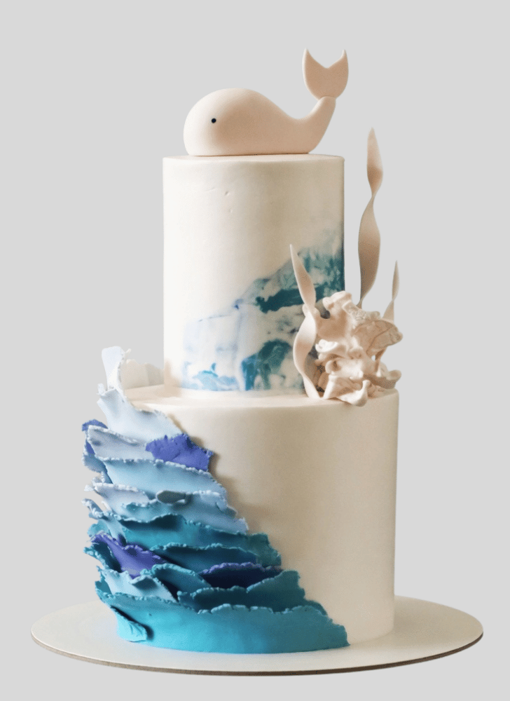 Good Looking Whale Cake