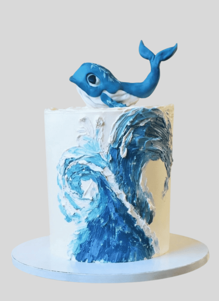 Gorgeous Whale Cake