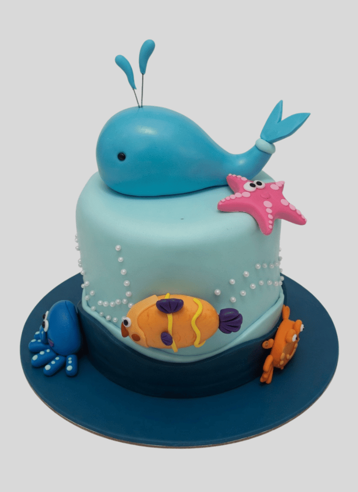 Magnificent Whale Cake