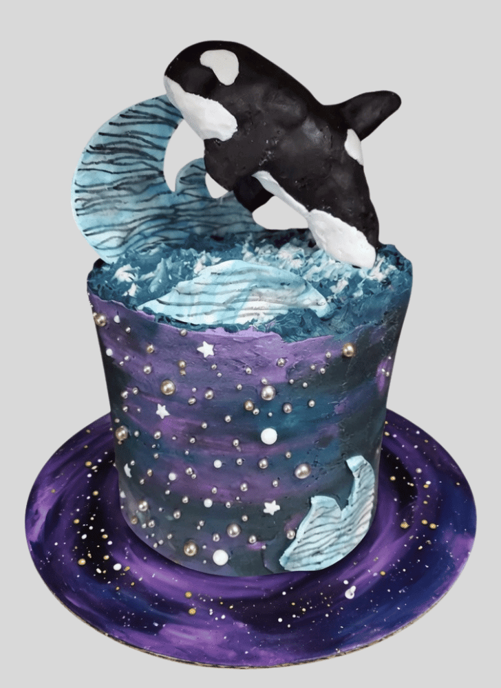 Marvelous Whale Cake