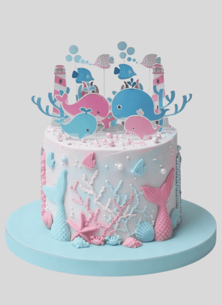 Shapely Whale Cake