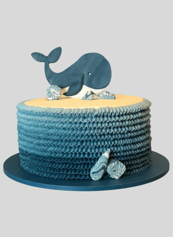 Slightly Whale Cake