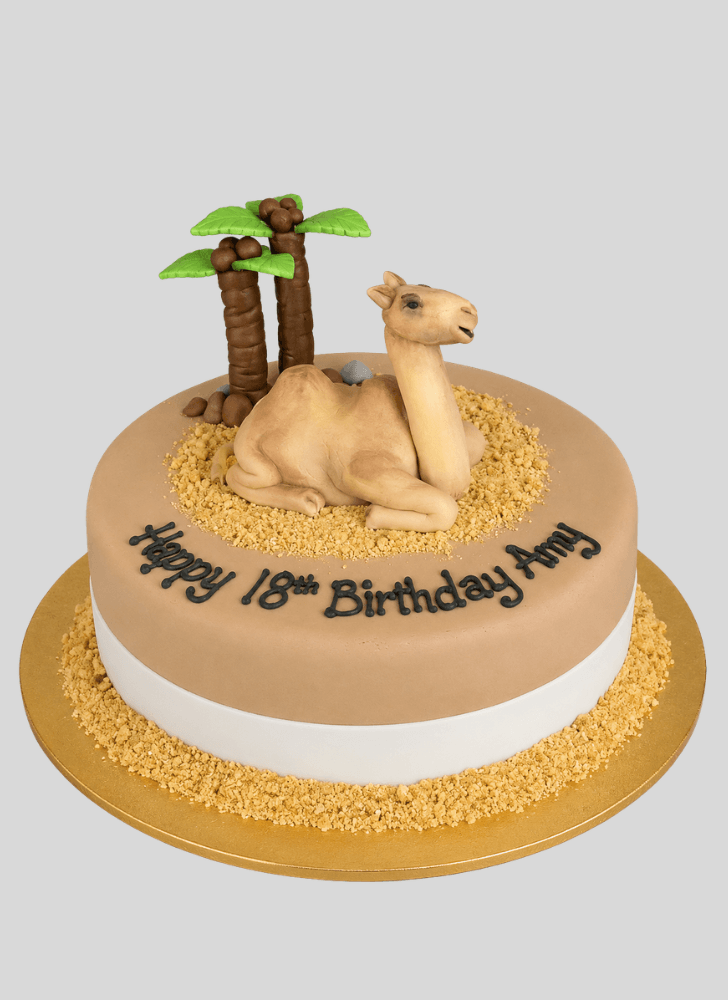 Classy Camel Cake