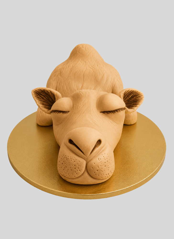 Cute Camel Cake