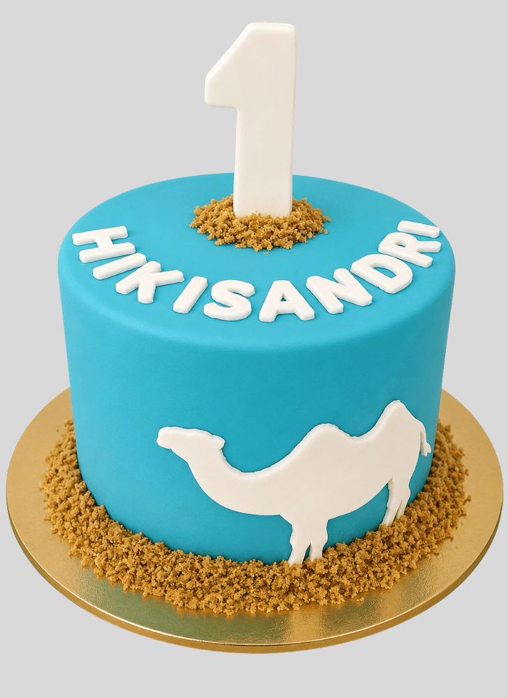 Delicate Camel Cake