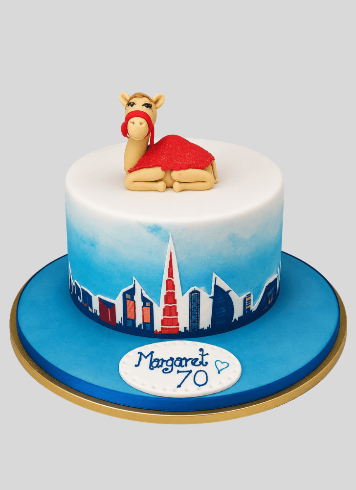 Lovely Camel Cake Design