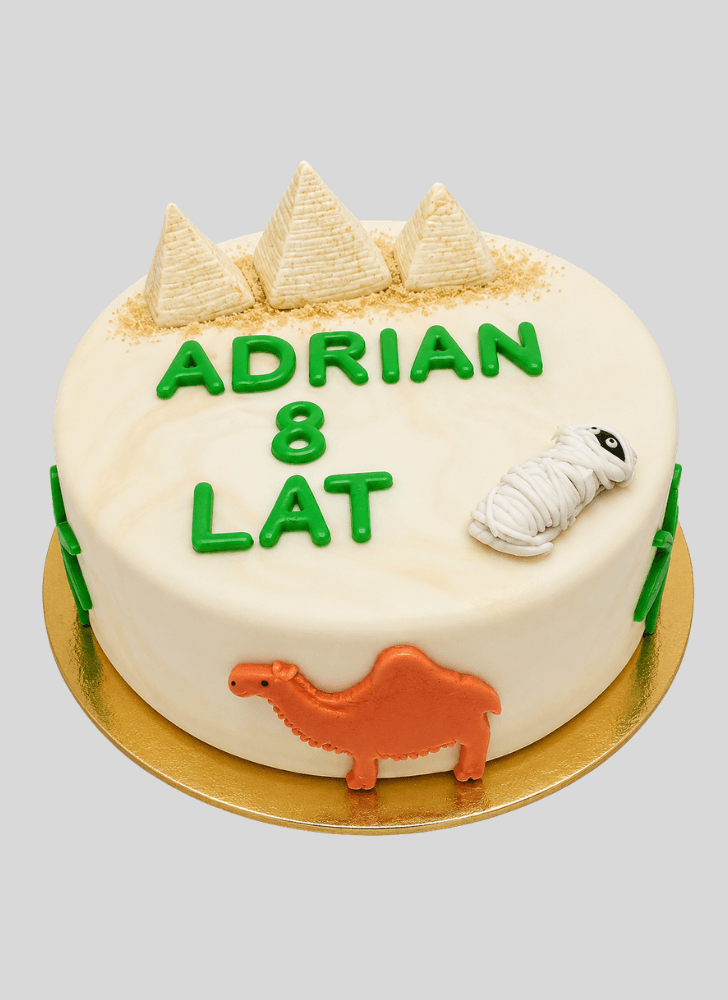 Pretty Camel Cake