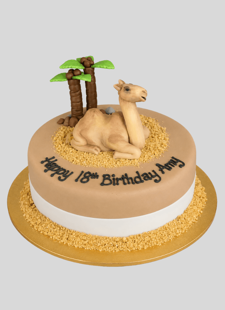 Refined Camel Cake