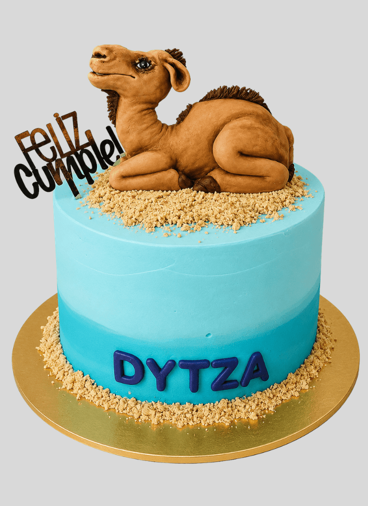 Shapely Camel Cake