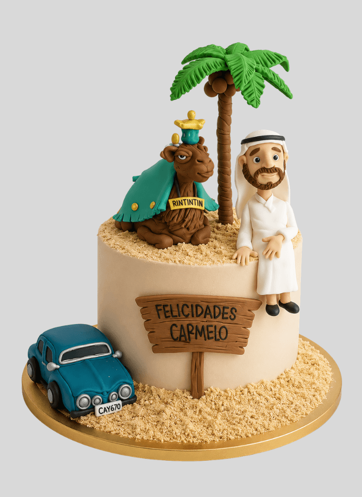 Splendid Camel Cake