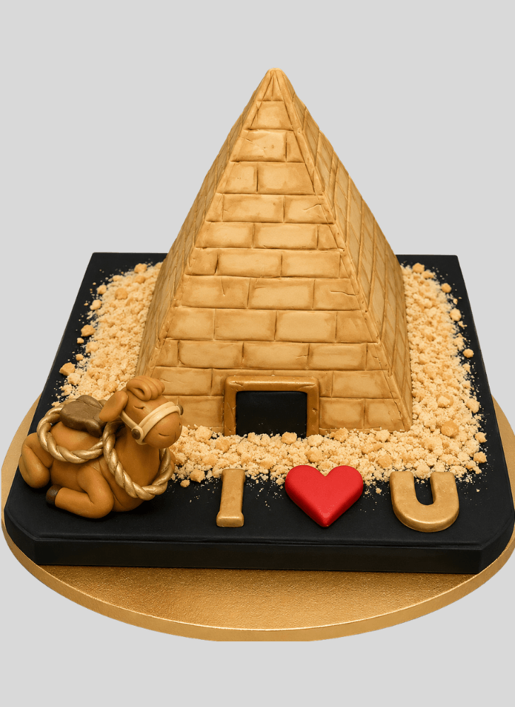 Stunning Camel Cake