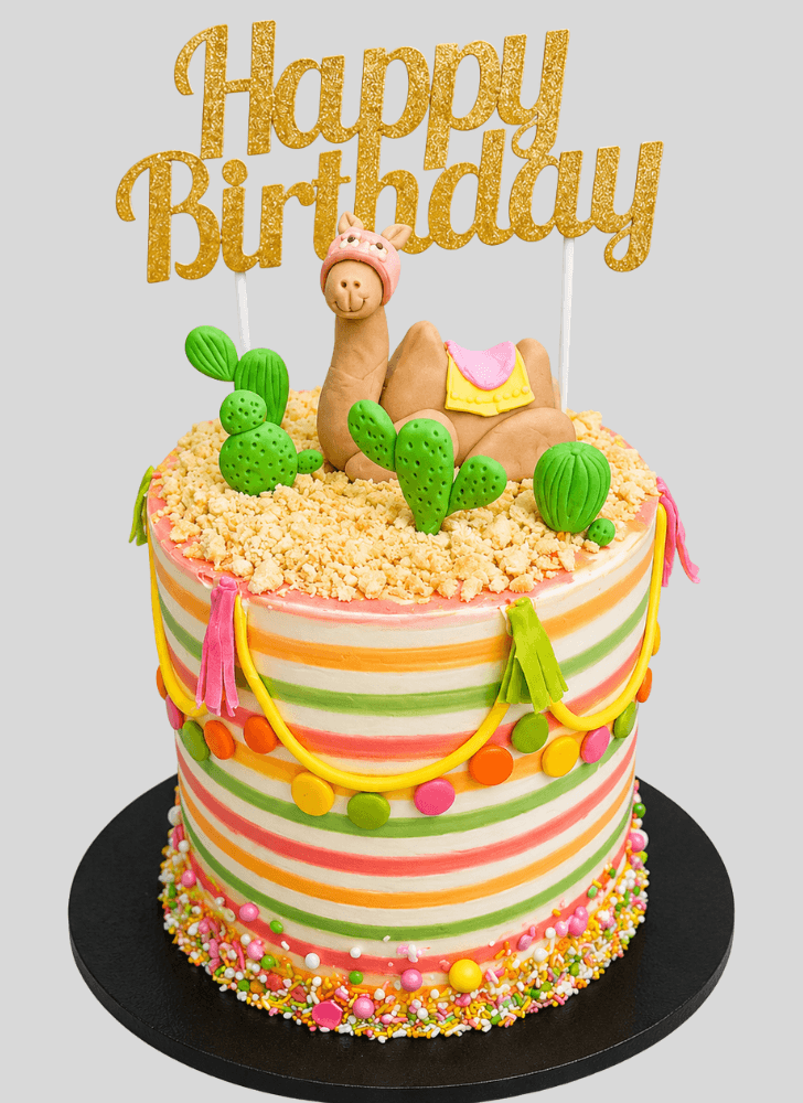 Camelful Camel Cake Design