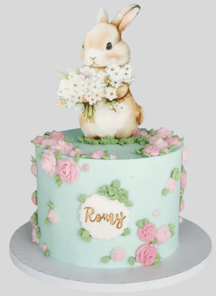Admirable Rabbit Cake Design