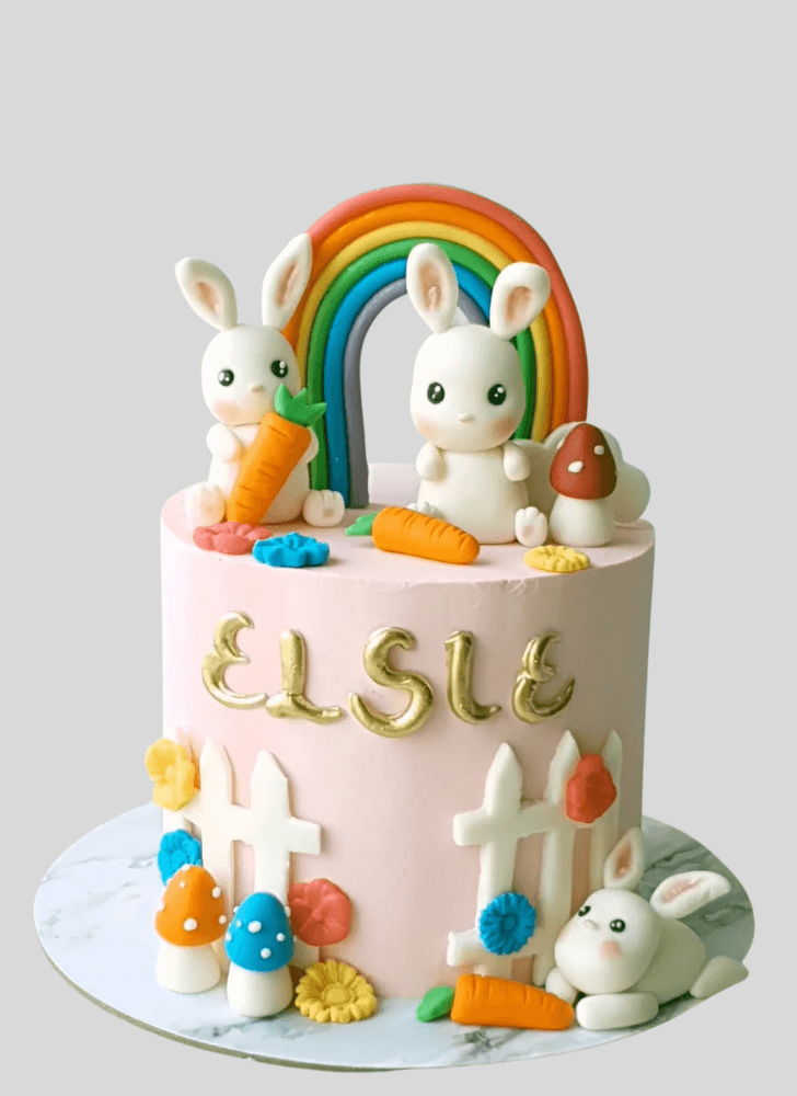 Dazzling Rabbit Cake