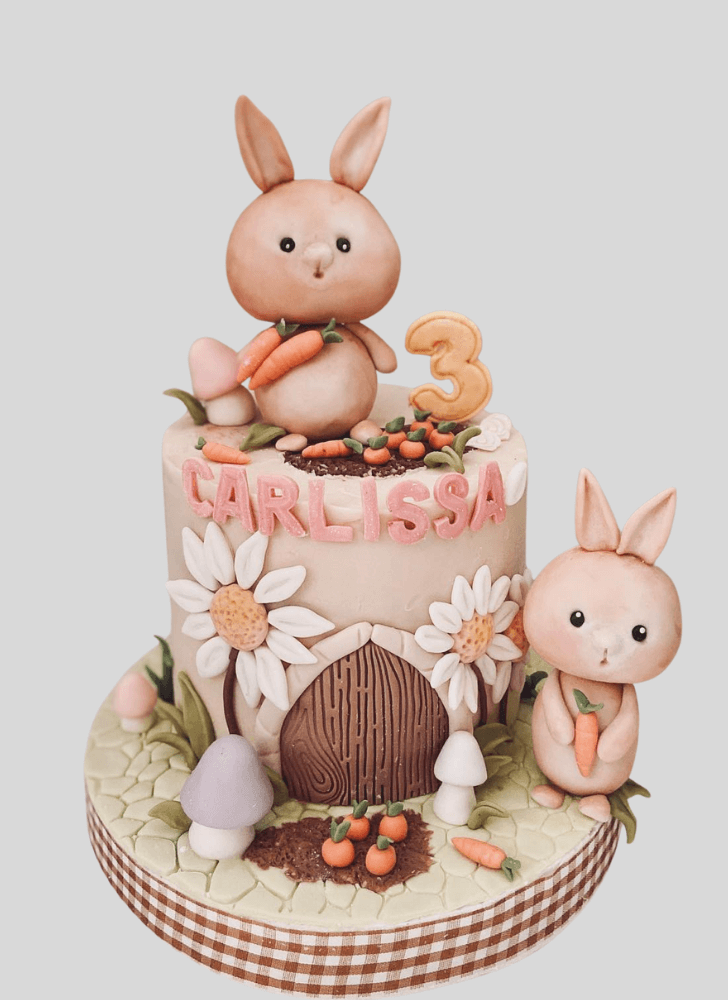 Enticing Rabbit Cake