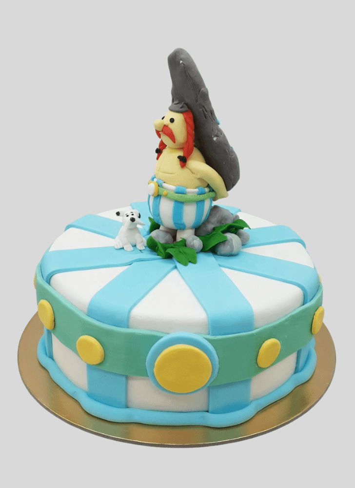 Appealing Asterix Cake