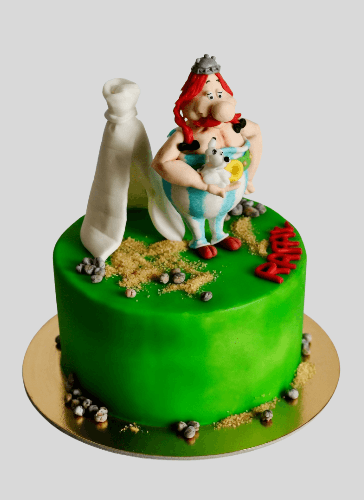 Beauteous Asterix Cake