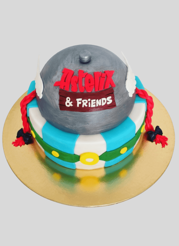 Classy Asterix Cake