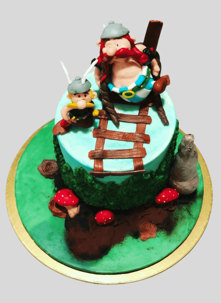 Comely Asterix Cake