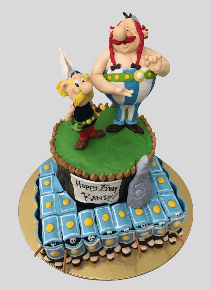 Delightful Asterix Cake