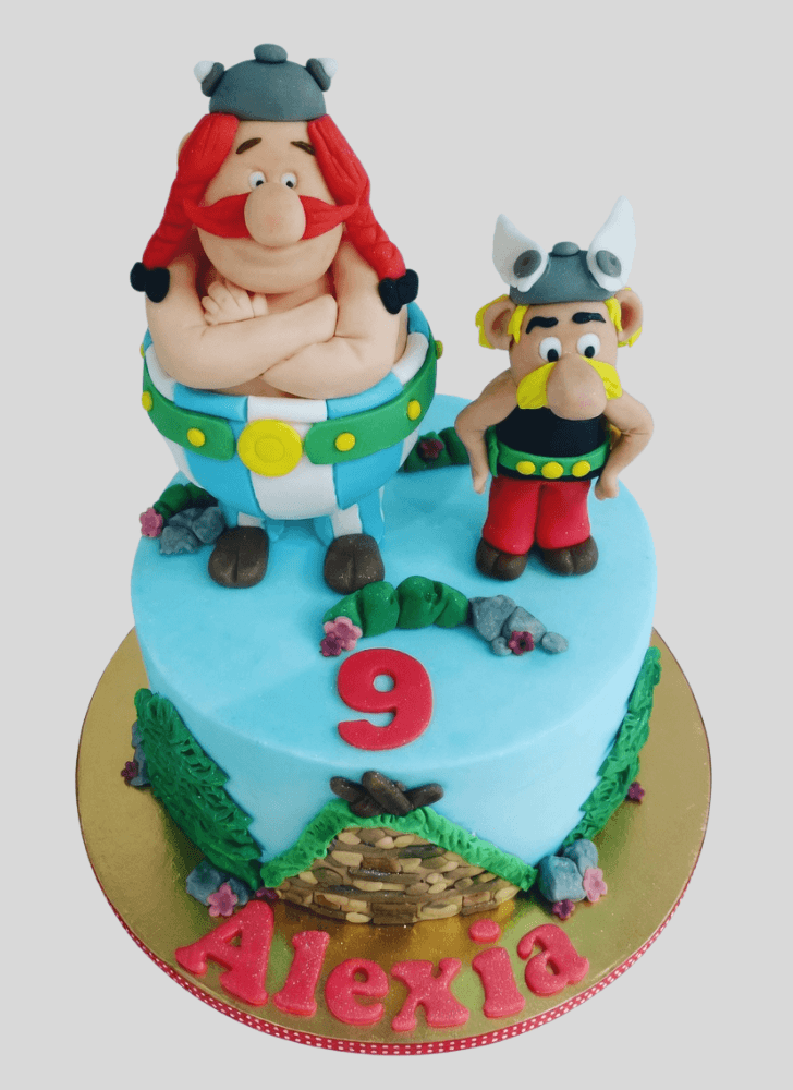 Enthralling Asterix Cake