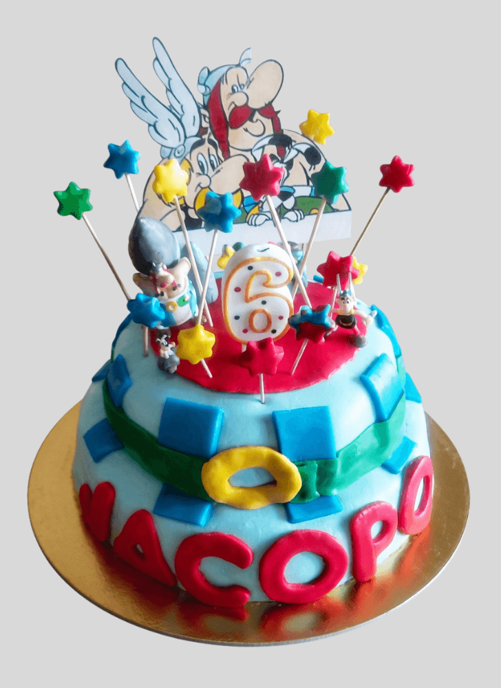 Enticing Asterix Cake