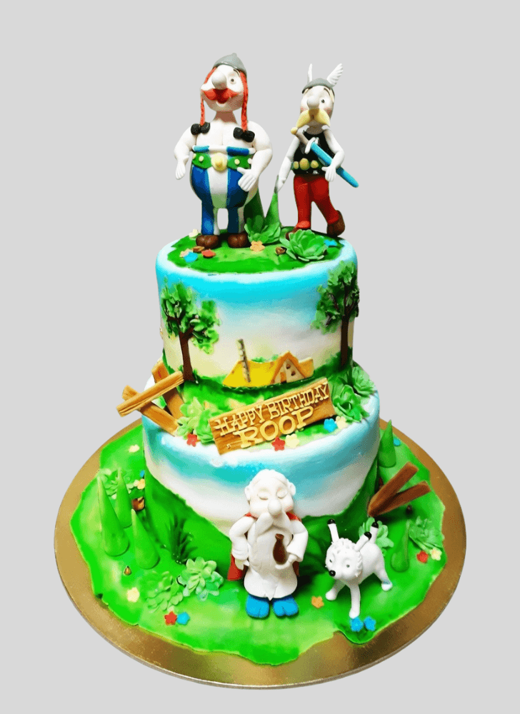 Exquisite Asterix Cake