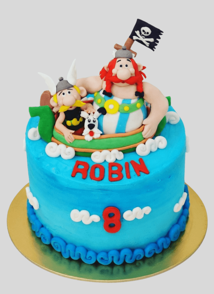 Fetching Asterix Cake