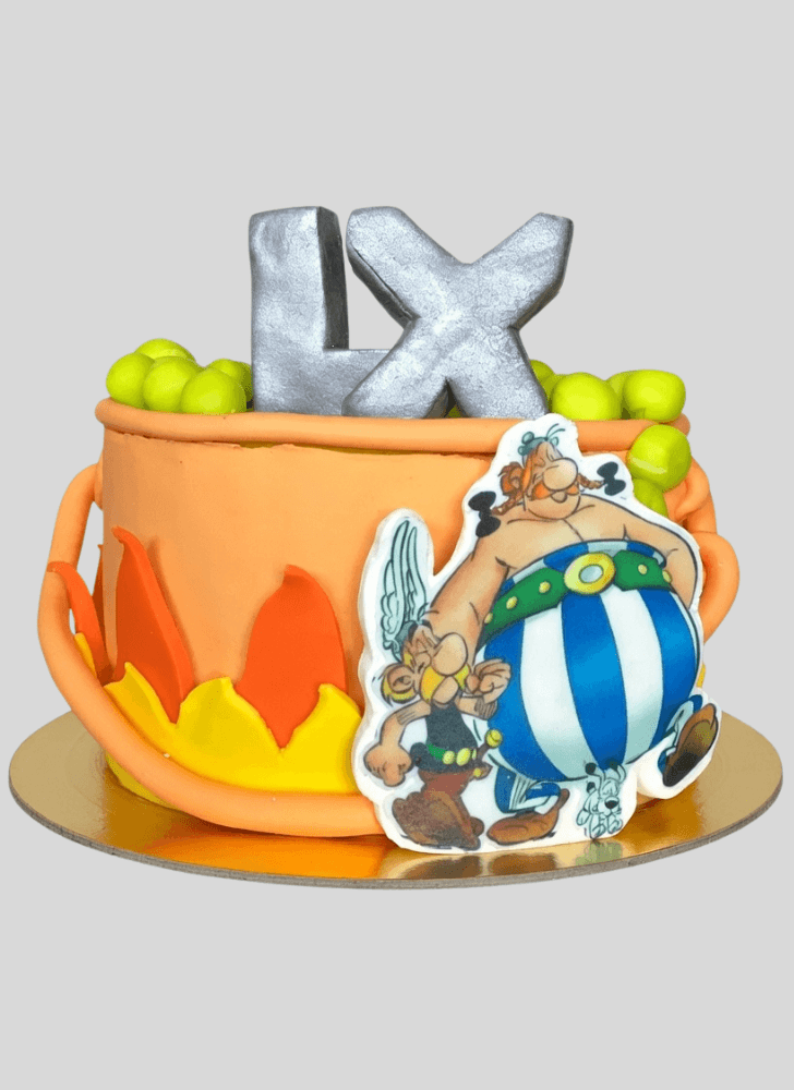 Fine Asterix Cake
