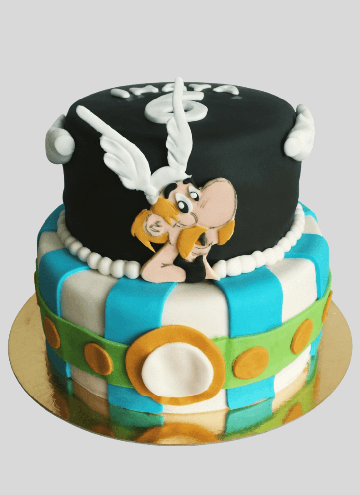 Pleasing Asterix Cake