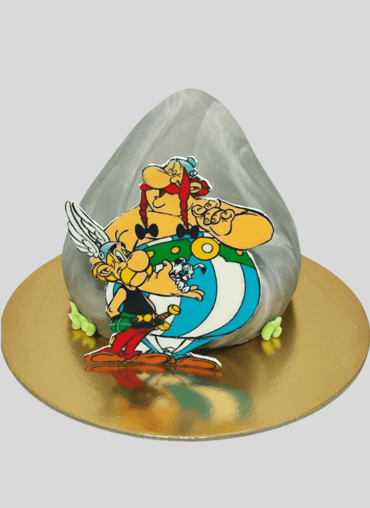 Pretty Asterix Cake