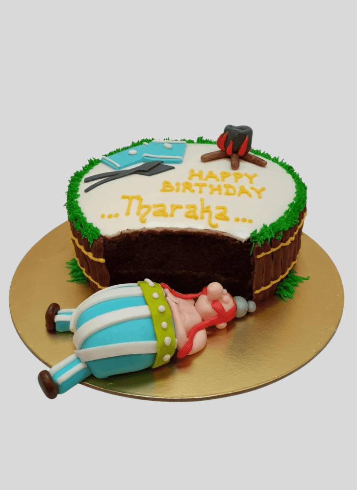 Slightly Asterix Cake