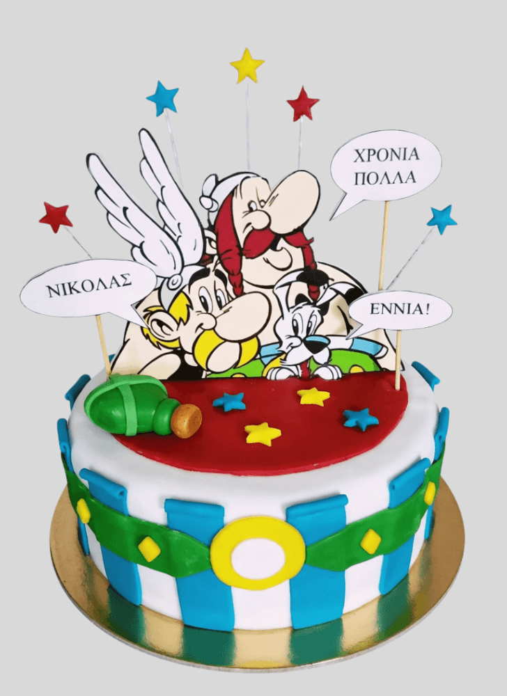 Superb Asterix Cake