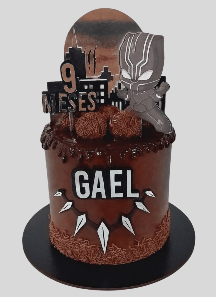 Divine Black Panther Cake