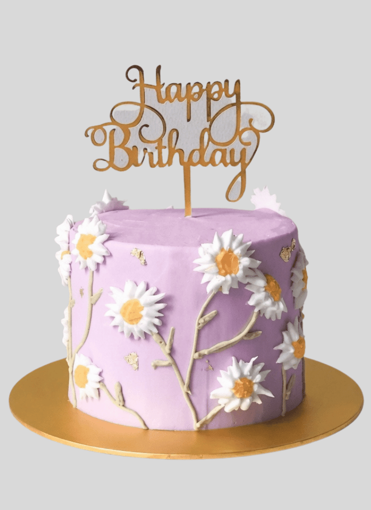 Delicate Daisy Cake