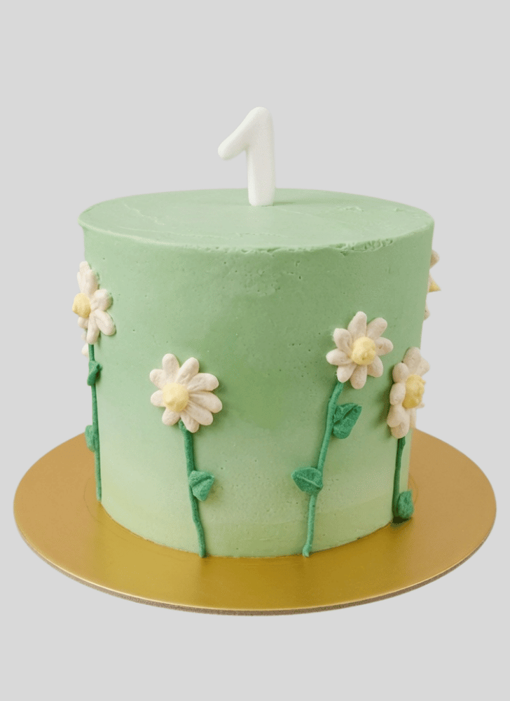 Exquisite Daisy Cake