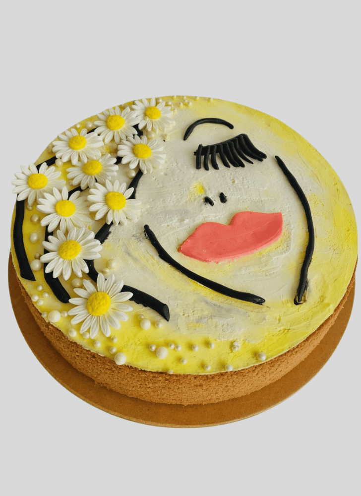 Fine Daisy Cake
