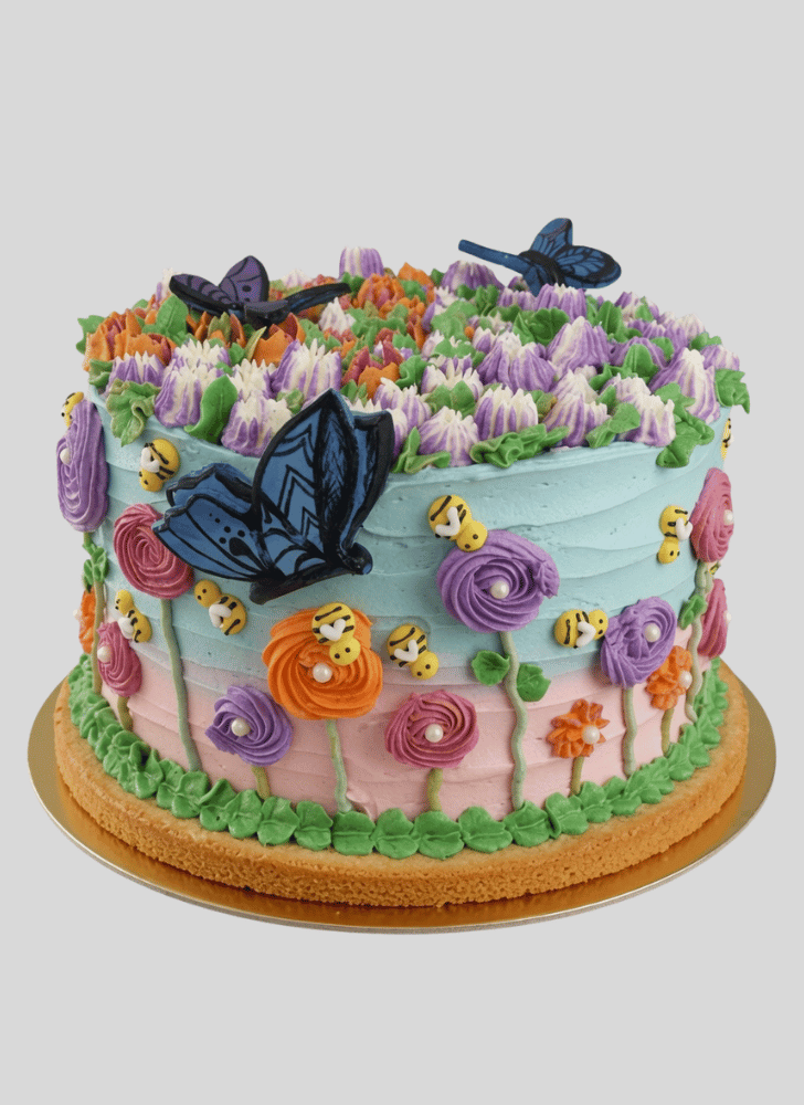 Good Looking Daisy Cake