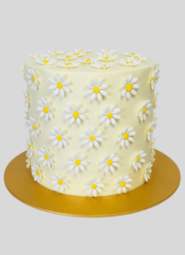 Mesmeric Daisy Cake